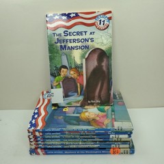 CAPITAL MYSTERIES Ron Roy Chapter Books Series Lot of 8 Bundle Kids