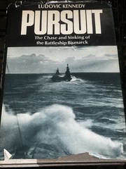 Pursuit The Chase And Sinking Of The Battleship Bismarck Ludovic Kennedy HC 1974