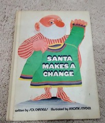 Vintage Christmas Book Santa Makes A Change 1970 Hardcover Book