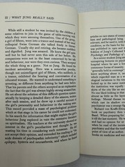 What Jung Really Said E.A. Bennet 1967 Psychology Carl Jung Schocken Books