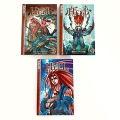 King of Hell Manga Lot Volume 3, 4, & 7 Shonen Manhwa, English Ra In-Soo Action
