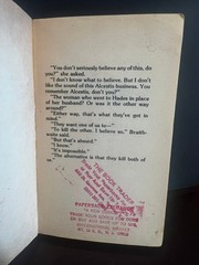 The Sacrifice – Henry Sutton/David R. Slavitt 1978 Charter Paperbacks From Hell
