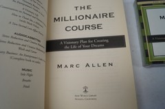 The Millionaire Course Seminar by Marc Allen New World Library Audio NEW C223A