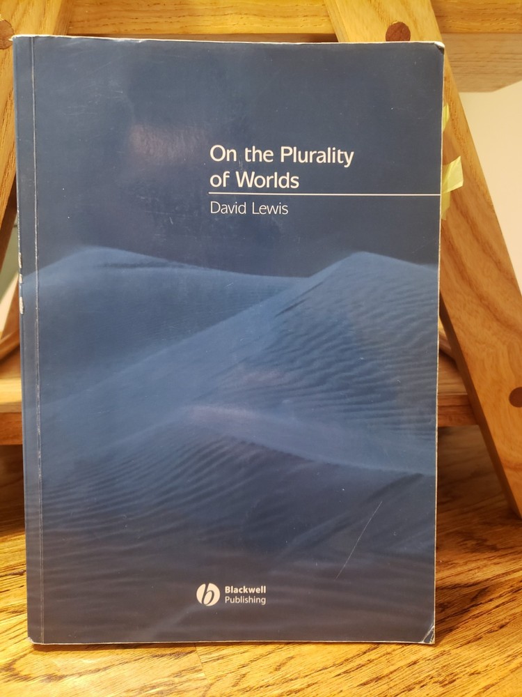 On the Plurality of Worlds by David Lewis (1986 Paperback)