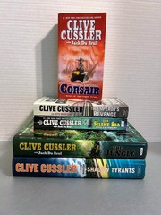 Clive Cussler, Oregon Files, Corsair, The Jungle, Silent Sea, 5 Book Lot CCu-5
