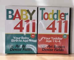 Baby & Toddler 411 Books Paperback by Brown and Fields Birth to Age 4 NEW