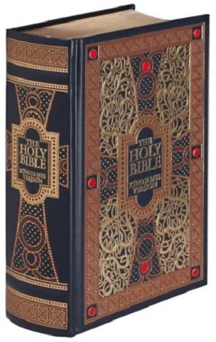 Holy Bible King James Version Leather Classics, NEW Book