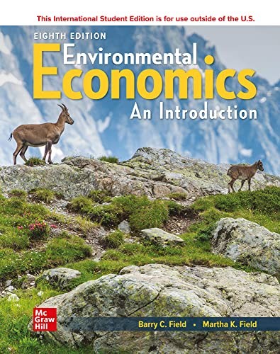ISE Environmental Economics (ISE HED IRWIN ECONOMICS) – paperback Field, Bar…