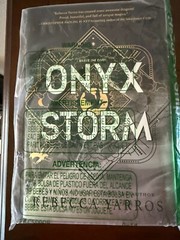 ONYX STORM Hardcover Book NEW by Rebecca Yarros Deluxe Limited Edition