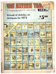 Antique Trader Weekly Annual of Articles 1972 Collectibles History 258 Pages