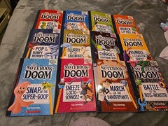 The Notebook of Doom Book Series – Lot of 12 by Troy Cummings – Great Shape