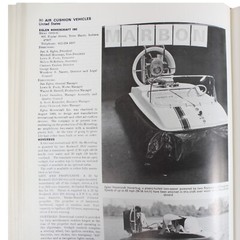 Hovercraft Hydrofoil Surface Skimmers JANES 1972-73 Military Recreational Craft