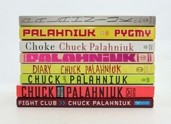 Lot 8 CHUCK PALAHNIUK Books Fight Club Pygmy Choke Diary Snuff Tell Me PB