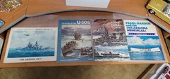 Lot of 4 Books The Story of the U-505 – USS Arizona BB39 – Pearl Harbor – Tora!