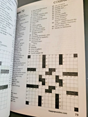 Lot of 3 Jumbo Crossword Books by Kappa -USA & 2 Superbs- 380+ Puzzle Challenges