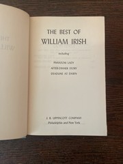The Best Of William Irish HCDJ BCE Book Club Cornell Woolrich Phantom Lady More