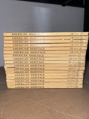 American Heritage Volume X, 1-6: Volume IX, 1-6: Vol XI, 1,2,4-6 Hardcover Sets