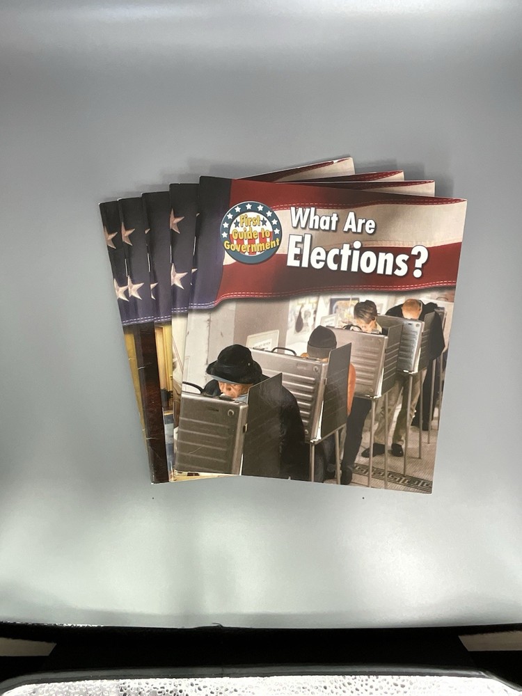 First Guide to Government 5 Book Lot Elections Constitution Bill of Rights