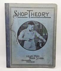 Shop Theory Henry Ford Trade School Book Vintage 1934 Reprinted 1941 Dearborn MI