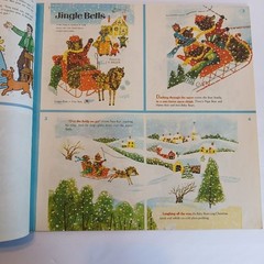 Vintage Uncut Pages-Golden Press Book 6 Christmas Stories Frosty, Rudolph & More