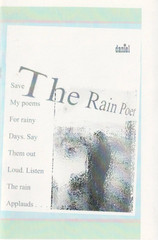 DANIEL THOMPSON “THE RAIN POET” 2004 GREEN PANDA PRESS CLEVELAND