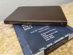 Cambridge Oxford NEB New English Bible New Testament Pinseal Morocco MINT L@@K🌟