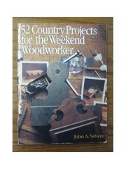 52 Country Projects for the Weekend Woodworker (Home Craftsman Series) – GOOD