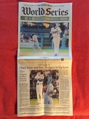 LA TIMES SPORTS OCTOBER 30 2025 WORLD SERIES GAME 4 5 SHOHEI OHTANI BLAKE SNELL