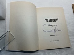 ANGELA Y. DAVIS Are Prisons Obsolete? | 2003 Trade Paperback) Signed