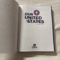 BJU Press 2024 Our United States Textbook + Activities Book | Heritage Studies