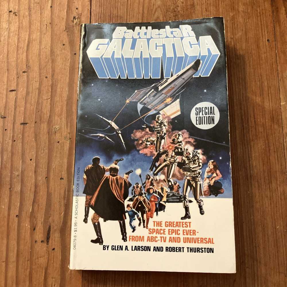 1978 Battlestar Galactica Glen Larson Berkley Books Paperback Special Edition