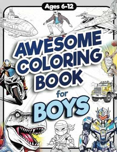 Awesome Coloring Book for – Paperback, by Trace Jennifer L.; – Acceptable p