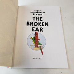 Tintin The Broken Ear by Herge Softcover Egmont Graphic Novel Adventure