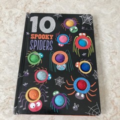 10 Spooky Spiders Hardback Book 3 Yrs And Up 2020 Working On Counting To 10