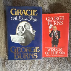 Gracie: A Love Story Wisdom of the 90s Hardcover George Burns Putnam Dust Jacket