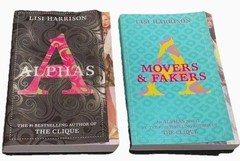 2 Book Lot Alpha Series By Lisi Harrison Alphas and Movers & Fakers 1st EDITIONS