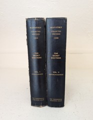 Blavatsky Collected Writings 1888 The Secret Doctrine Vol 1 &2 Hardcover Books