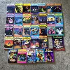 32 Vtg Goosebumps Books by RL Stine – See Pics & Description