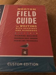 NORTON FIELD GUIDE TO WRITING WITH READINGS Richard Bullock&Maureen Daly NEW