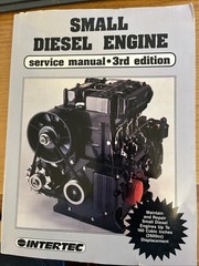 Intertec SMALL DIESEL ENGINE SERVICE MANUAL 3rd Edition Maintenance Repair Info