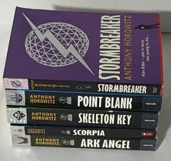 Alex Rider Series Anthony Horowitz Stormbreaker Point Blank Skeleton Key Scorpio