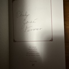 Pearls from Peoria by Philip Josè Farmer 2006 Slip Cover /100 Autographed