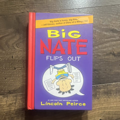 Lincoln Peirce Big Nate Ser. Flips Out Hardcover Juvenile Fiction Humor 2013
