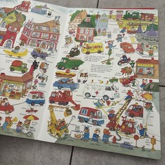 Richard Scarry’s Biggest Word Book Ever! by Richard Scarry (English) Board Book