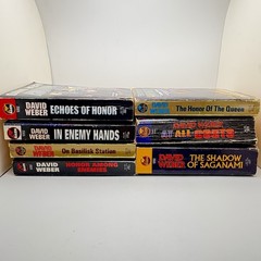David Weber Honor Harrington 7-PB Lot Baen 1993–2007 Sci-Fi Acceptable