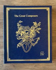 Funk & Wagnalls “The Great Composers” Family Library of Great Composers Binder