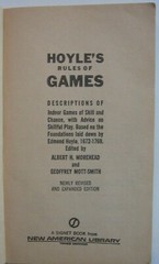 VTG 1963 Hoyle’s Rules of Games – Albert Morehead & Geoffrey Mott-Smith