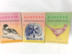 Vintage 1960 Game Bird Breeders Pheasant Fanciers Gazette Complete Year 12 Issue