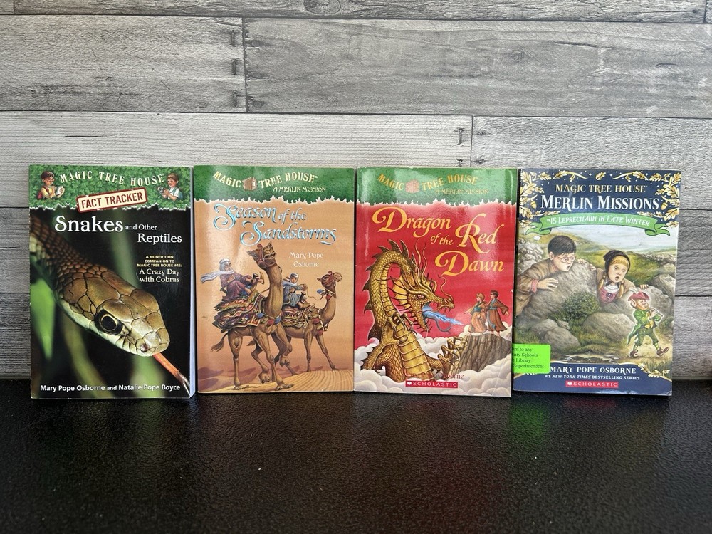 Magic Tree House Series By Mary Pope Osborne Set Of 8 Preowned Good Condition