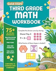 Third Grade Math Workbook Ages – GOOD